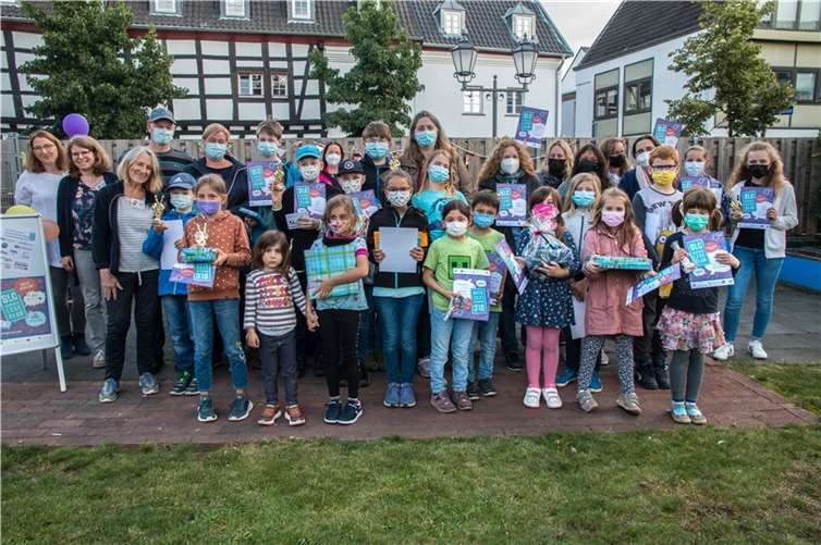 Alle Teilnehmer erhielten eine Urkunde und einen Preis.Foto: privat