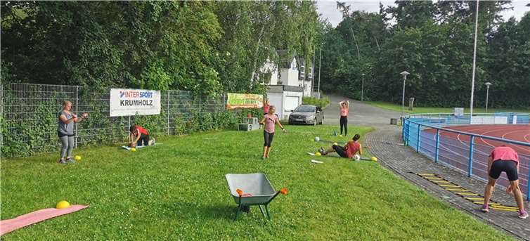 Alle Teilnehmer hatten viel Spaß.  Foto: DJK Ochtendung
