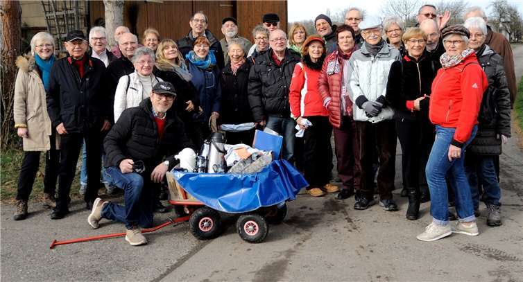 Alle Teilnehmer in der Halbzeit-Pause. Fotos: privat