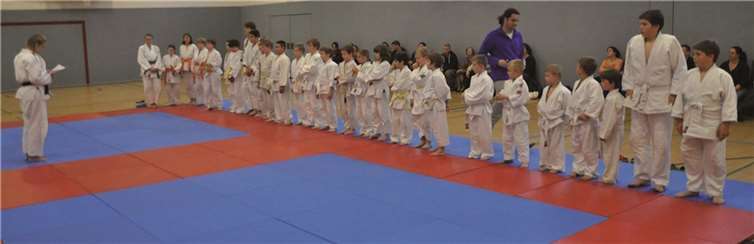 Alle Teilnehmer und Trainerin Anika Krings beim verlesen der Platzierungen. Thomas Trimborn