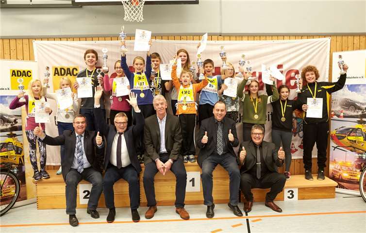 Alle Teilnehmer waren Gewinner, die Besten vertreten den ADAC Mittelrhein beim Bundes-Fahrradturnier in Münster.ADAC Mittelrhein e.V.