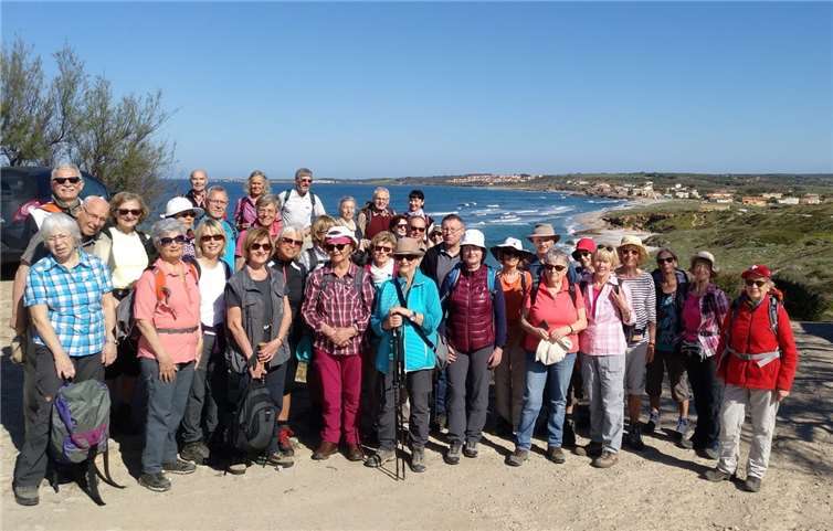 Wandern und Kultur auf der Insel Sardinien Alle Teilnehmerinnen und Teilnehmer waren sich einig, dass Sardinien viele Facetten zu bieten hat.Foto: privat