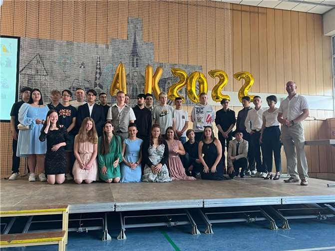 Alle abgehenden Berufsreifeschüler.