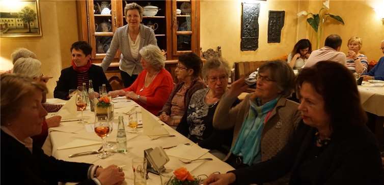 Alle aktuellen politischen Themen wurden in geselliger Runde diskutiert. Foto: privat