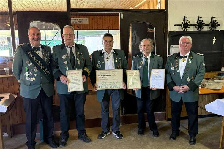 Alle drei Mitglieder sind sehr aktiv und auch schon viele Jahre Mitglieder im Vorstand.  Foto: privat