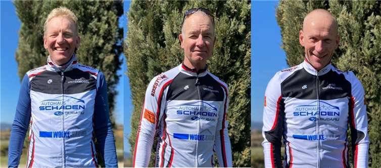 Alle drei Radsportler waren nicht nur mit ihrer Leistung zufrieden, sondern auch überwältigt von der Schönheit der Landschaft und den Herausforderungen der Strecke. Quelle: RSC Untermosel