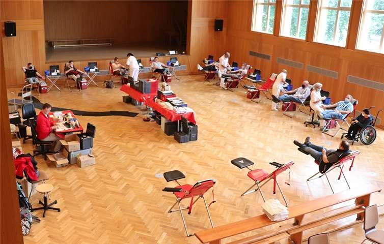 Alle drei Spendeorte des DRK Selters wurden gut besucht; Selters, Wittgert und Wölferlingen. Foto: privat