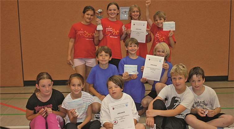 Alle drei Teams waren mit großer Begeisterung und viel Einsatz dabei. privat