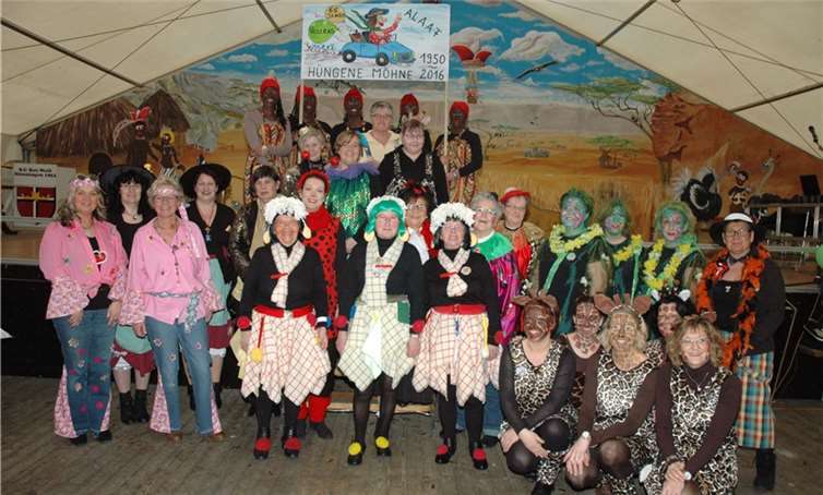 Alle feierten Geburtstag: 66 Jahre Hüngene Möhne.