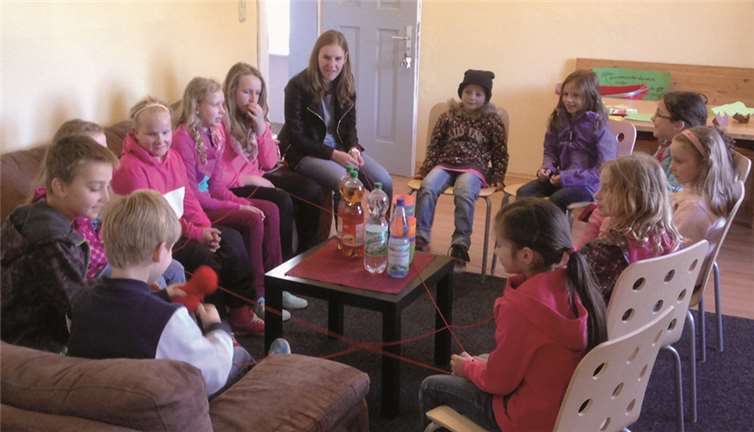 Alle hatten viel Spaß und konnten am Ende des Tages ihre kleinen Kunstwerke mit nach Hause nehmen.