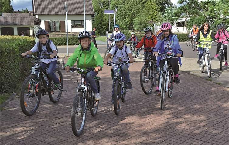 Alle sind wieder gesund und munter von der Tour zur Steinbachtalsperre zurück. Weigert