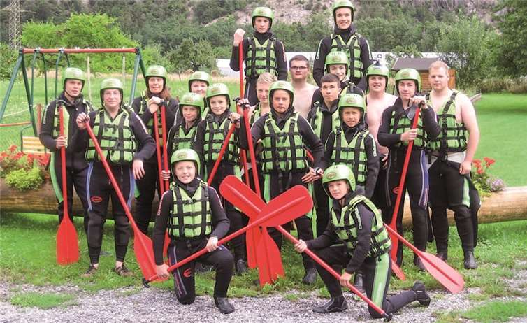 Alle teilnehmenden Mitglieder der Jugendfeuerwehr Remagen verbrachten tolle Tage im Pitztal.
