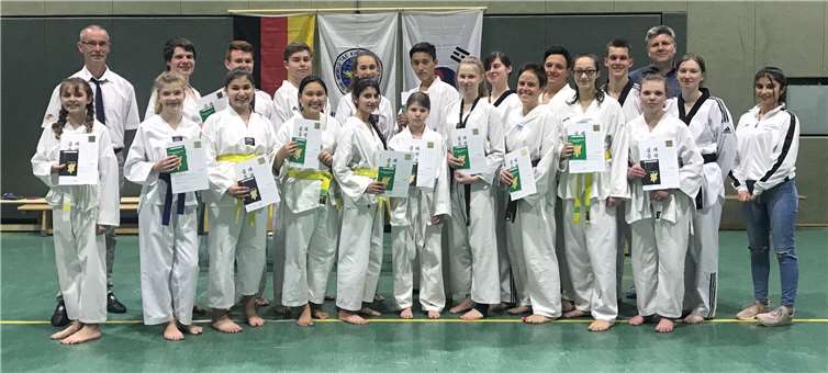 Alle teilnehmenden haben die Prüfung bestanden. Foto: privat