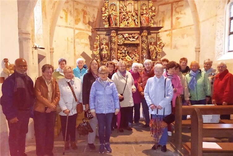 Alle trafen sich in der Kapelle. Foto: privat