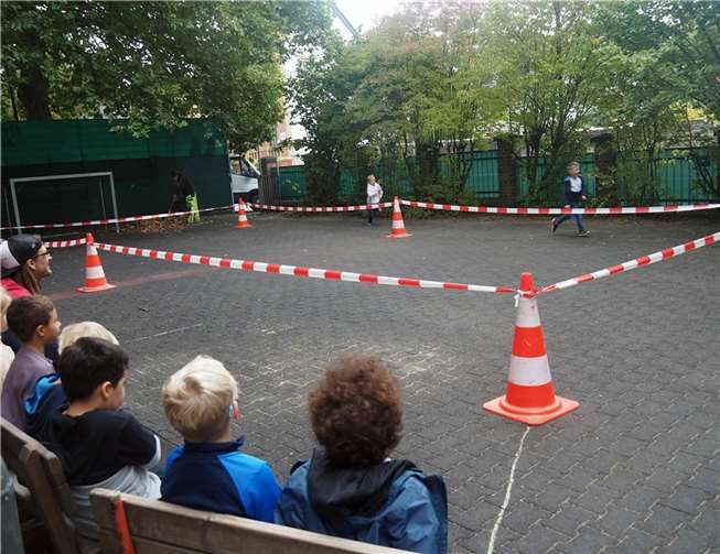 Alle waren sich einig: Bewegung an der frischen Luft macht Spaß.