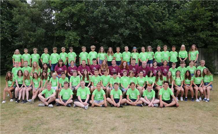 Alle waren sich einig, die zwei Wochen gingen viel zu schnell vorbeiFoto: privat