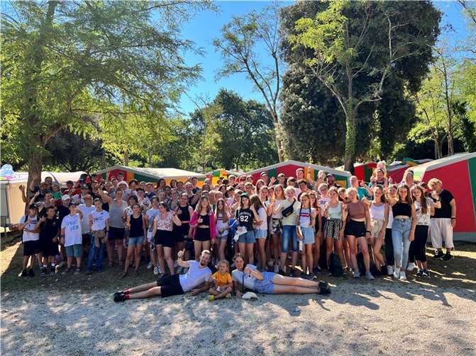 Alle waren vom Aufenthalt in Kroatien begeistert. Foto: Petra Zupp