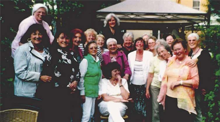 Alle zwei Jahre treffen sie sich in Bad Neuenahr, die Schülerinnen der Marianne-Rhodius-Schule. privat