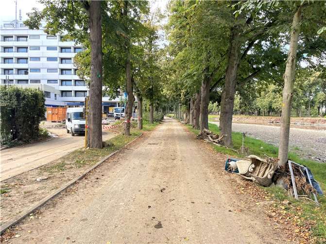 Allee in der Ahr in Bad Neuenahr. Foto: ROB