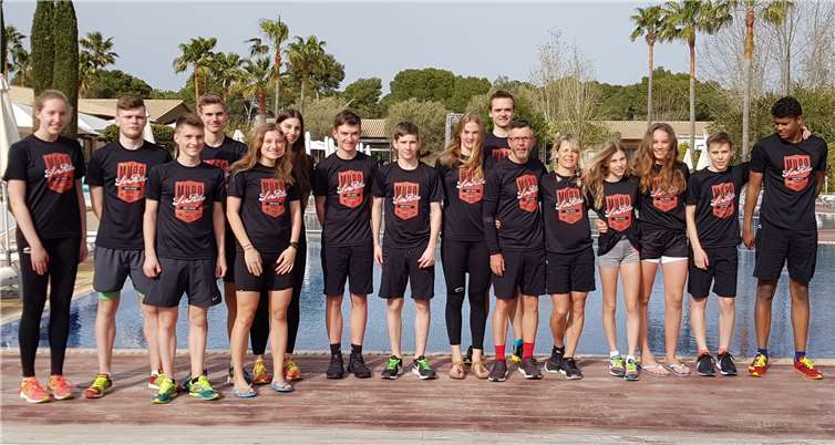 Allein 14 Teilnehmer des Trainingslagers kamen aus der Wettkampfgruppe des TuS Ahrweiler.privat