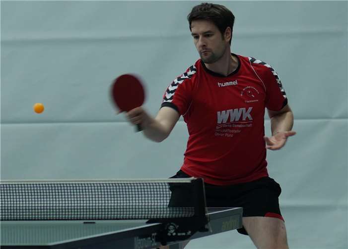 Allein bei Jörn Ockenfels lief der Motor rund, er konnte zwei Siege einfahren, aber die Niederlage seines Teams letztlich nicht abwenden.privat