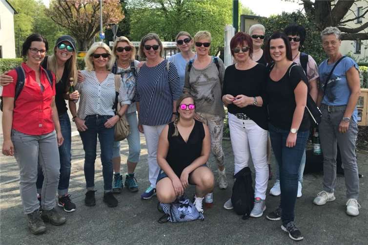 Allerbeste Stimmung herrschte auf der ersten Möhnentour des Jahres.privat