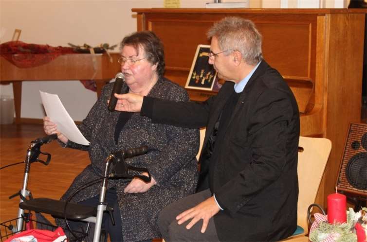 Allerlei Heiteres wurde vorgetragen. privat