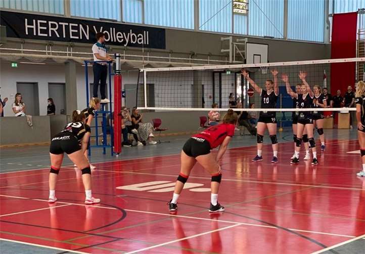 Alles fing gut an gegen Herten...Fotos: privat