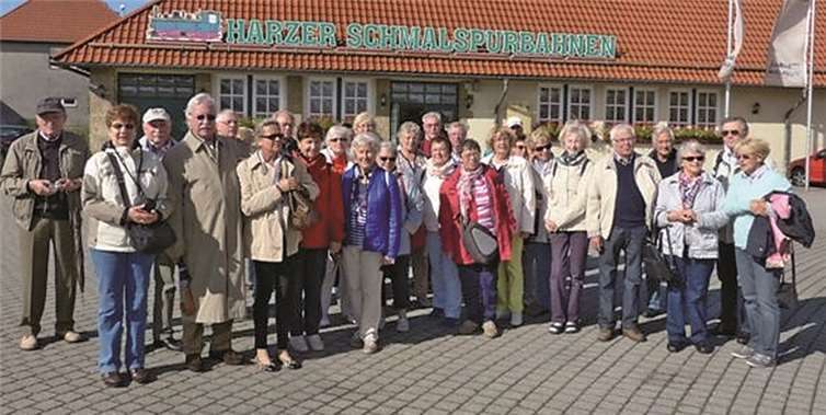 Alles startklar zur Fahrt auf den Brocken. privat