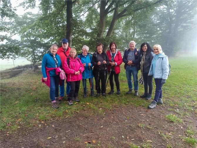 Alles war perfekt, nur die Sonne ließ sich erst auf der Rückfahrt am Himmel blicken.  Foto: privat