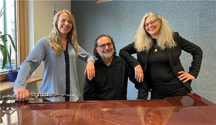 Almut Nieratschker (Mezzosopran), Monika Dawidek-Contarino (Oboe) und Willi Nieratschker (Cembalo) sind zu Gast. Foto: privat
