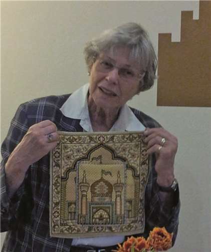 Almuth von Wietersheim referierte über die Lehre des Islam. privat