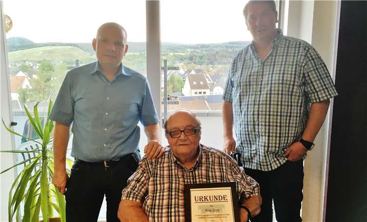 Alois Zepp wurde zum Ehrenmitglied ernannt.privat