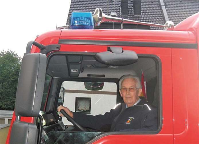 Als Fahrer und Maschinist war Theo Bergen in seinem Element.