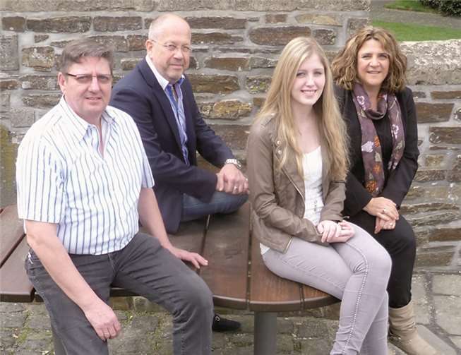 Als Kandidaten für den Ortsbeirat Ramersbach wurden gewählt: Albert Maur, Iris Beckmann, Michael Harz und Jennifer Maur. privat