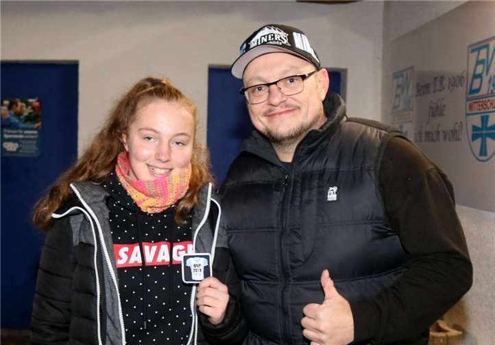 Als MVP der U13 wurde Freya Böge ausgezeichnet.