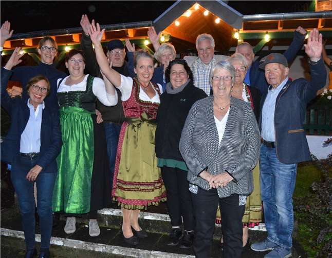 Als „Miss Flinte“ löste Nicole Holtzer Angela Dossmann ab. Fotos: AB