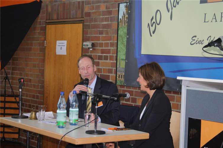 Kolpingfamilie trauert um Thomas J. Scheid Als Moderator mit der ehemaligen Ministerpräsidentin, Malu Dreyer.