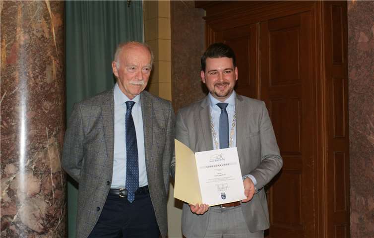 Als Privatperson des Jahres wurde der „Emser Römer“ Jürgen Eigenbrod geehrt.