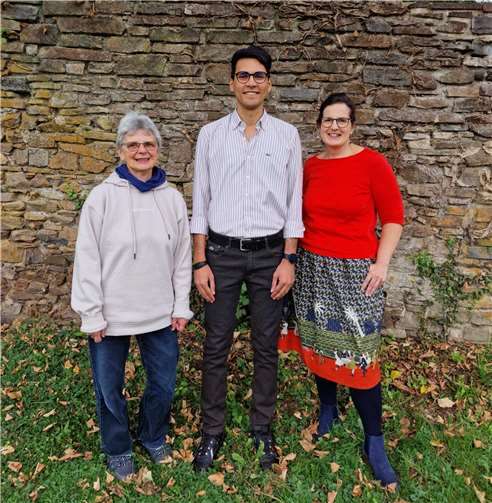 Als Spitzenkandidierende wurden Osama Rahhal auf Platz 1 und Marie-Odile Ronez auf Platz 2 gewählt. Auf Platz 3 folgt Rebecca Stallbaumer.. Foto: Osama Rahhal