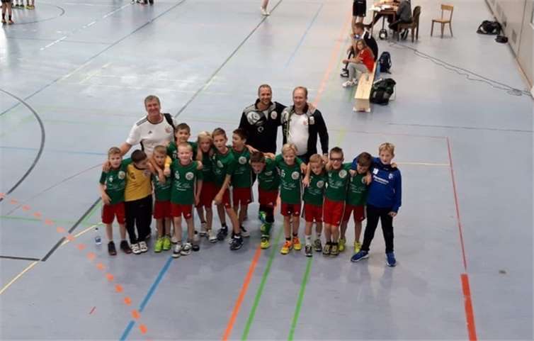 Als die E-Jugend zur Führung kam, gab sie sie nicht mehr her. Foto: privat