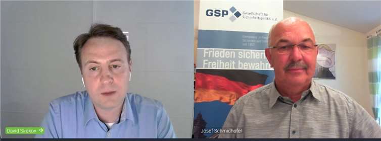 Als reine Online-Veranstaltung wurde der Vortrag von Dr. David Sirakov (li.) zusammen mit Sektionsleiter Josef Schmidhofer durchgeführt. Foto: privat