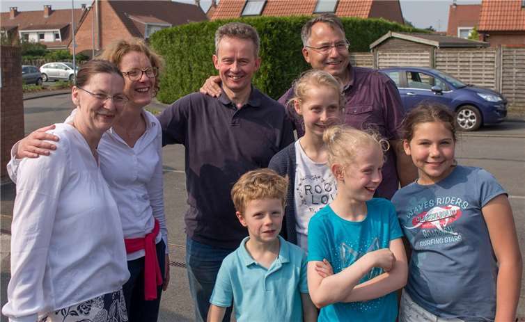 Alte und neue Freunde fanden sich durch die deutsch-französische Städtepartnerschaft.