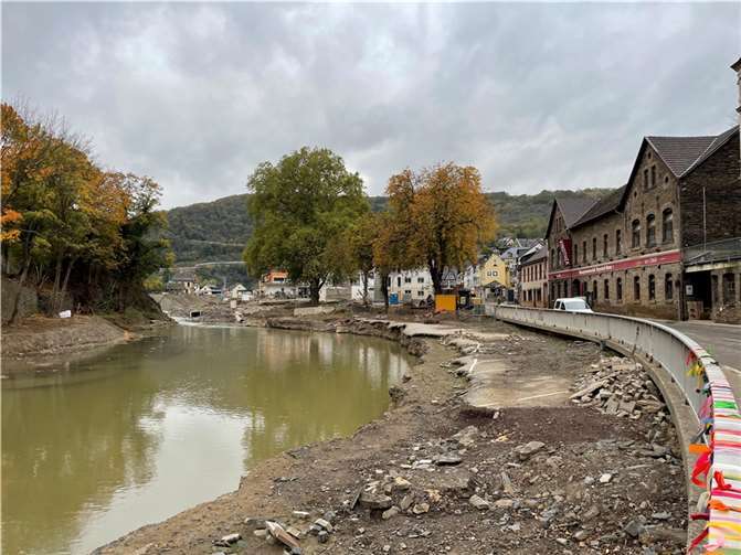 Samstag: ZDF sendet live aus dem Ahrtal Altenahr im Oktober 2021. Foto: ROB