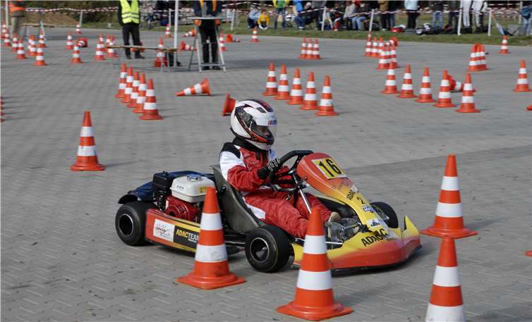 Altersklasse K3 - Platz 2 Marc Rechenberg (Pomster) im Kart.
