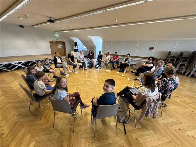 Am 1. April 2025 trat das Kinderparlament der KGS Meckenheim zum ersten Mal zusammen.  Foto: privat