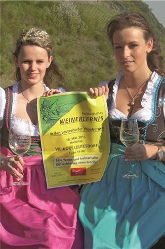Am 10. Mai lädt Leutesdorf mit seinen Weinmajestäten zum Kulinarischen Erlebnis in den Weinbergen ein. STUKO