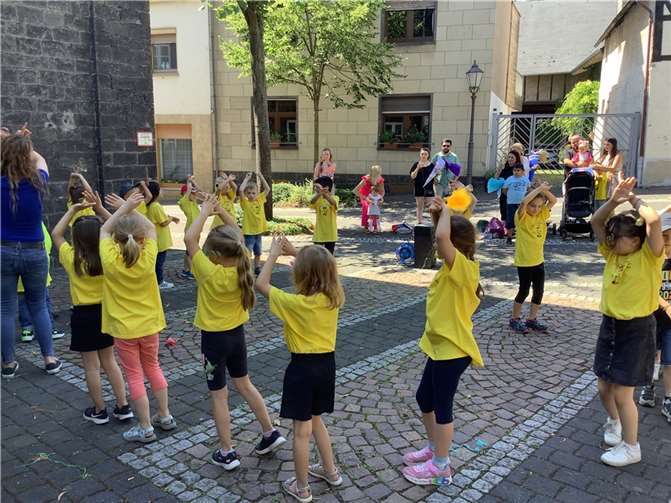 Am 11. August 2023 feierten 21 Kinder der Kita St. Marien aus Kruft ihr Abschiedsfest. Foto: privat