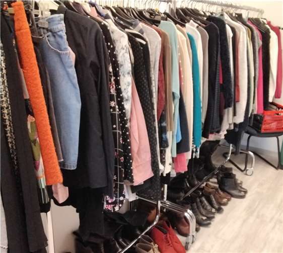 Am 11. Mai öffnet der Secondhandladen in der Neustraße in Mayen letztmalig.  Foto: Eberhard Thomas Müller