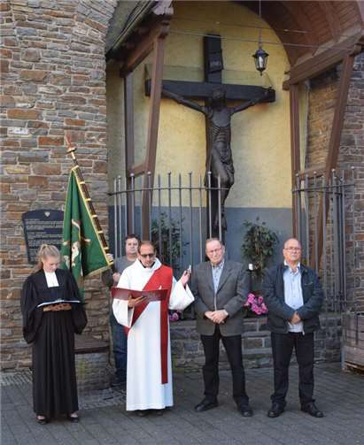 Am 11. September 2024 fand das traditionelle Fest Kreuzerhöhung der Hochstraßen-Nachbarschaft St. Antonius Andernach statt. Foto: privat